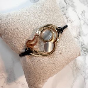 🆕 Gold and Silver Stone Bracelet